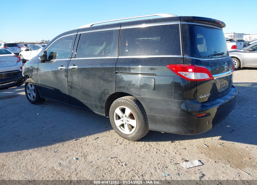 2017 NISSAN QUEST SV VIN: JN8AE2KP5H9169972
