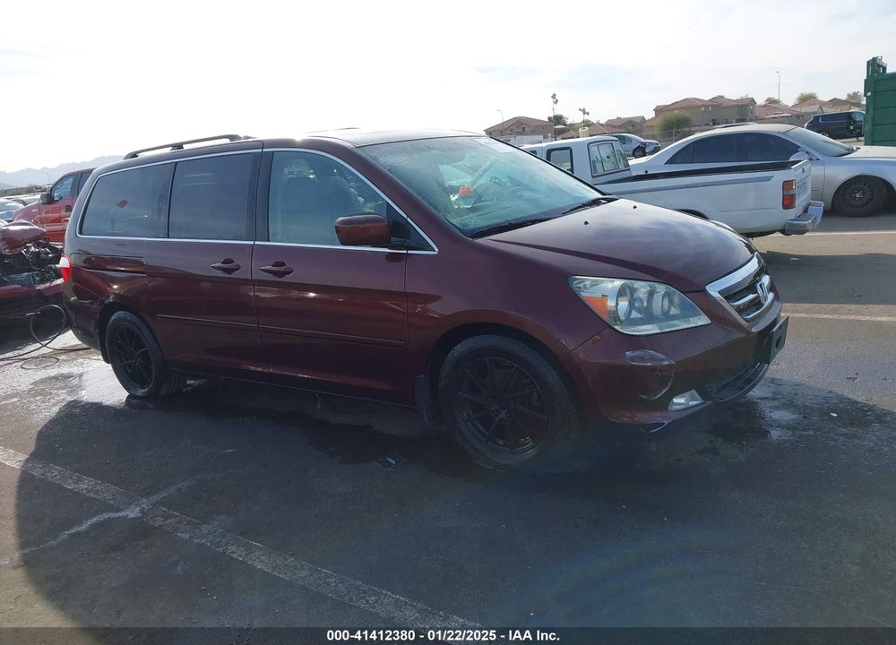2007 HONDA ODYSSEY TOURING VIN: 5FNRL38837B056228