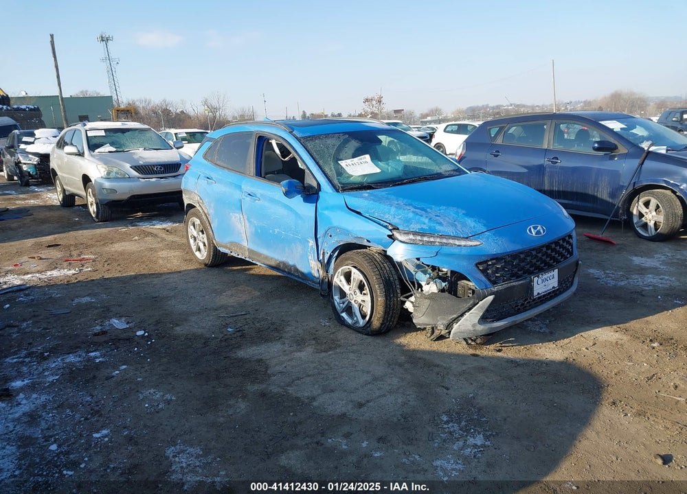 2022 HYUNDAI KONA SEL VIN: KM8K3CAB0NU880873