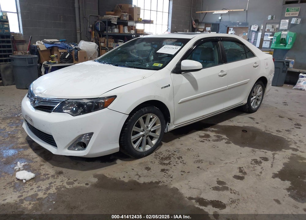 2014 TOYOTA CAMRY HYBRID XLE VIN: 4T1BD1FK5EU112803