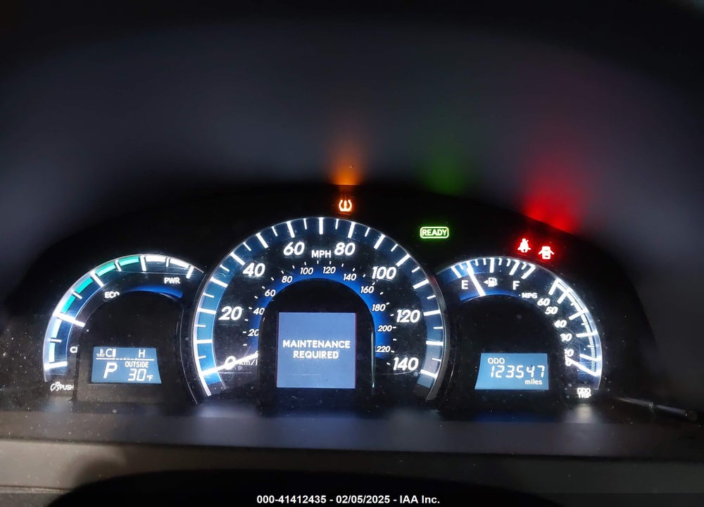 2014 TOYOTA CAMRY HYBRID XLE VIN: 4T1BD1FK5EU112803