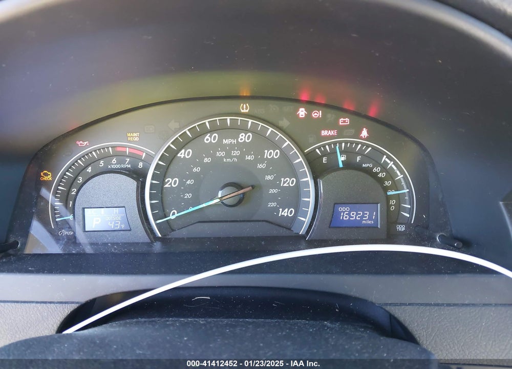 2012 TOYOTA CAMRY LE VIN: 4T1BF1FK7CU003444
