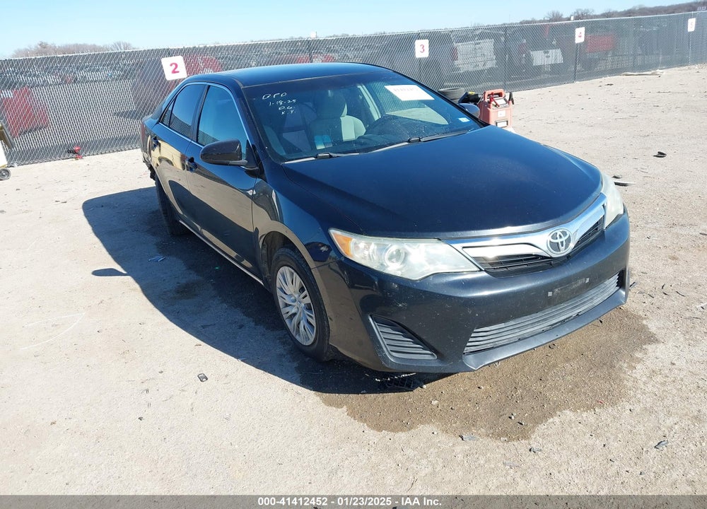 2012 TOYOTA CAMRY LE VIN: 4T1BF1FK7CU003444