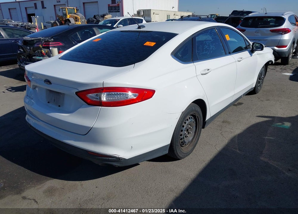 2014 FORD FUSION S VIN: 3FA6P0G7XER158108