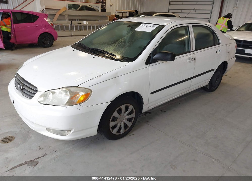 2004 TOYOTA COROLLA CE VIN: JTDBR32E342034954