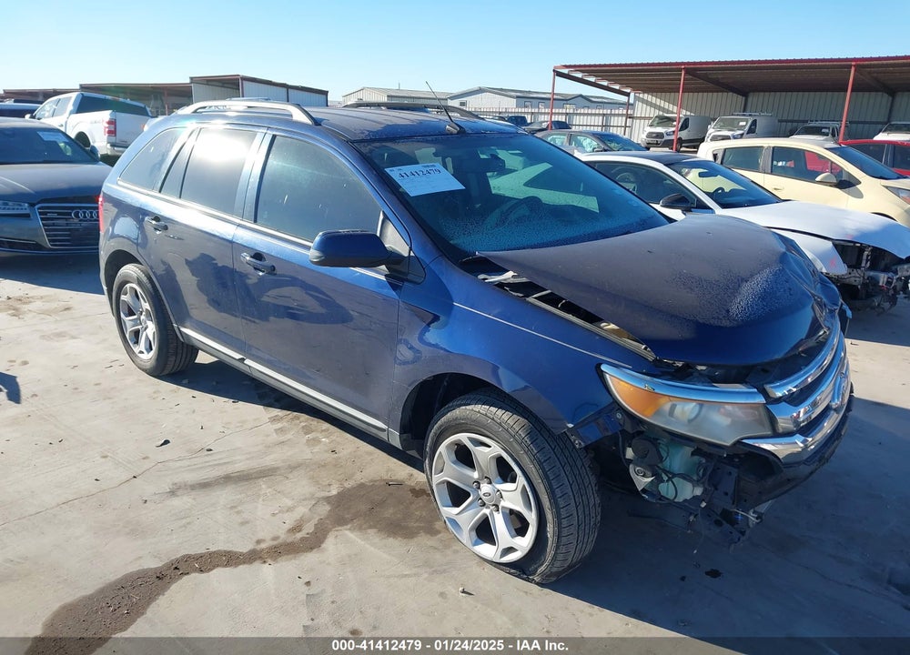 2012 FORD EDGE SEL VIN: 2FMDK3JCXCBA37139