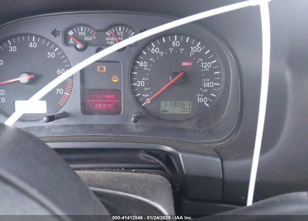 2000 VOLKSWAGEN GTI GLX VIN: WVWDE21J0YW442467