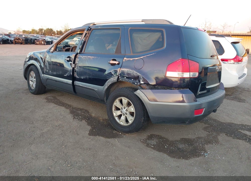 2009 KIA BORREGO LX VIN: KNDJJ741495027411