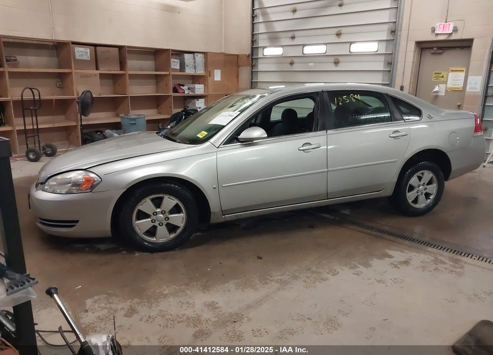 2008 CHEVROLET IMPALA VIN: 2G1WT58N489106590