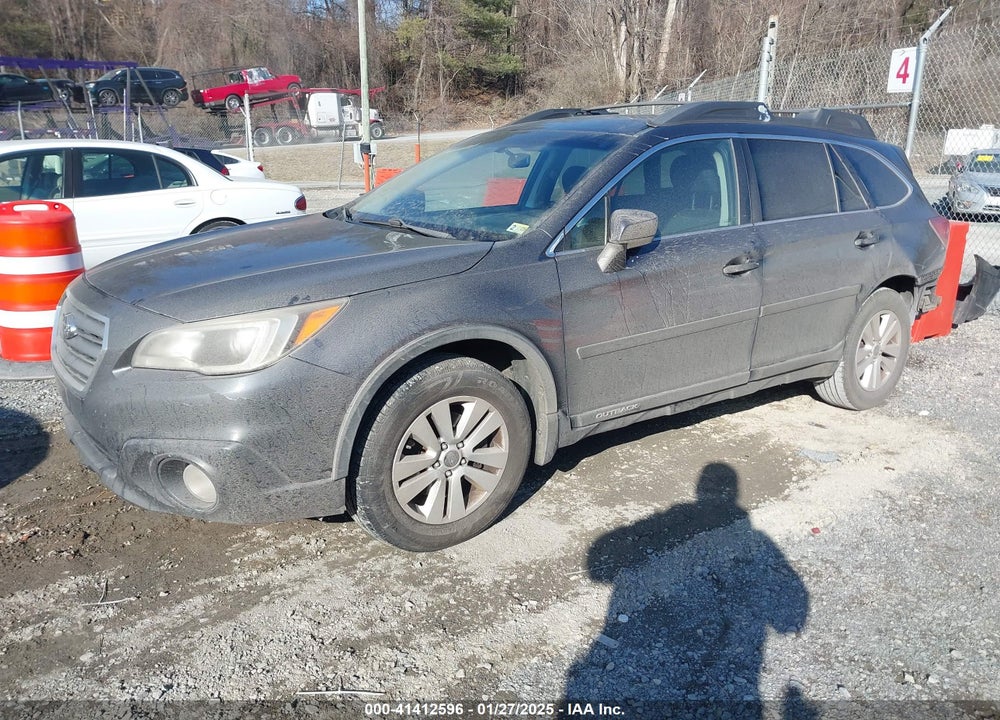 2016 SUBARU OUTBACK 2.5I PREMIUM VIN: 4S4BSACC0G3295023
