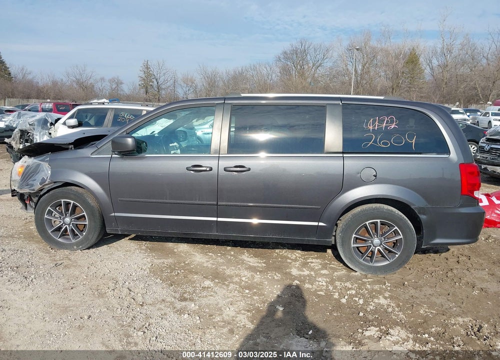 2017 DODGE GRAND CARAVAN SXT VIN: 2C4RDGCG8HR800740