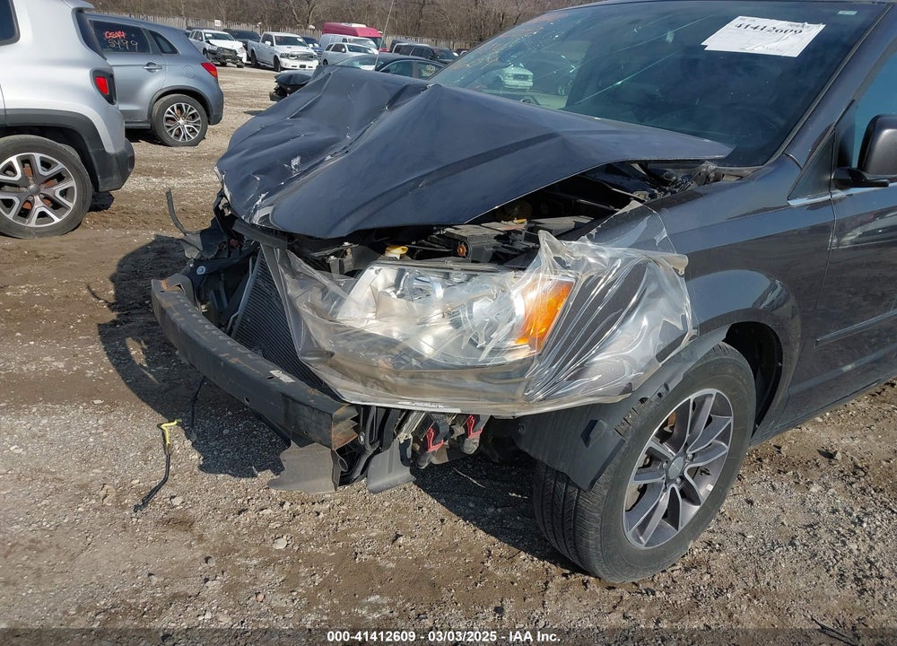 2017 DODGE GRAND CARAVAN SXT VIN: 2C4RDGCG8HR800740