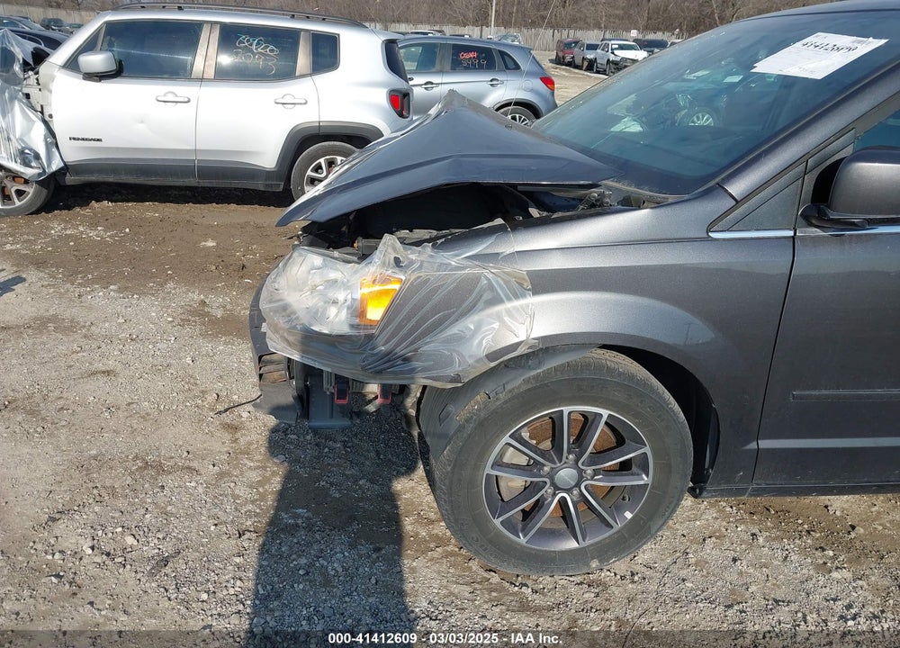 2017 DODGE GRAND CARAVAN SXT VIN: 2C4RDGCG8HR800740