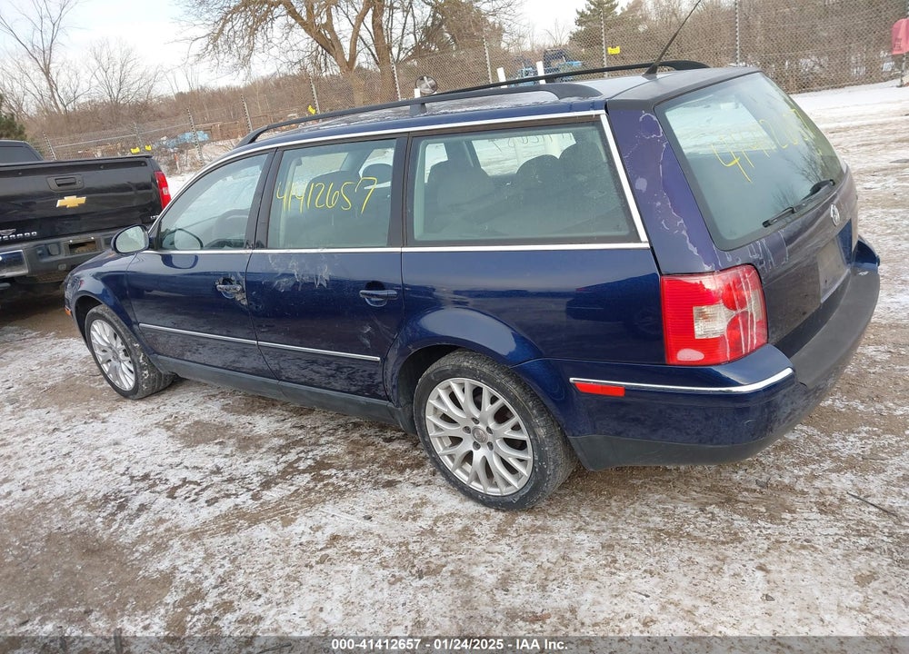 2004 VOLKSWAGEN PASSAT GLS TDI VIN: WVWVE63B94E263877