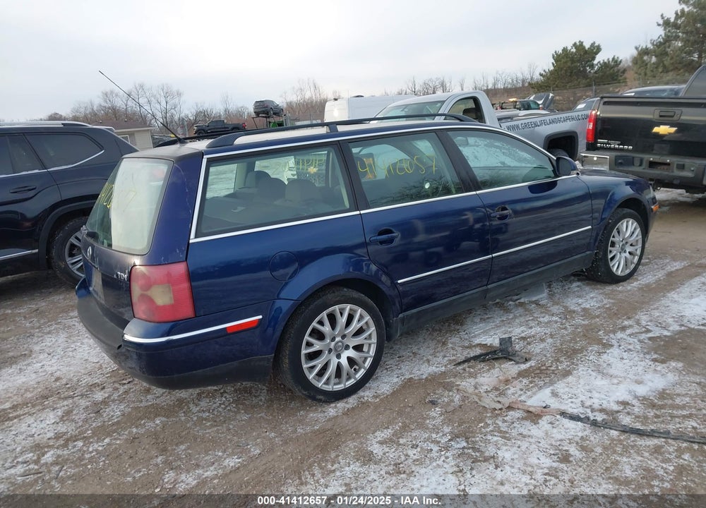 2004 VOLKSWAGEN PASSAT GLS TDI VIN: WVWVE63B94E263877