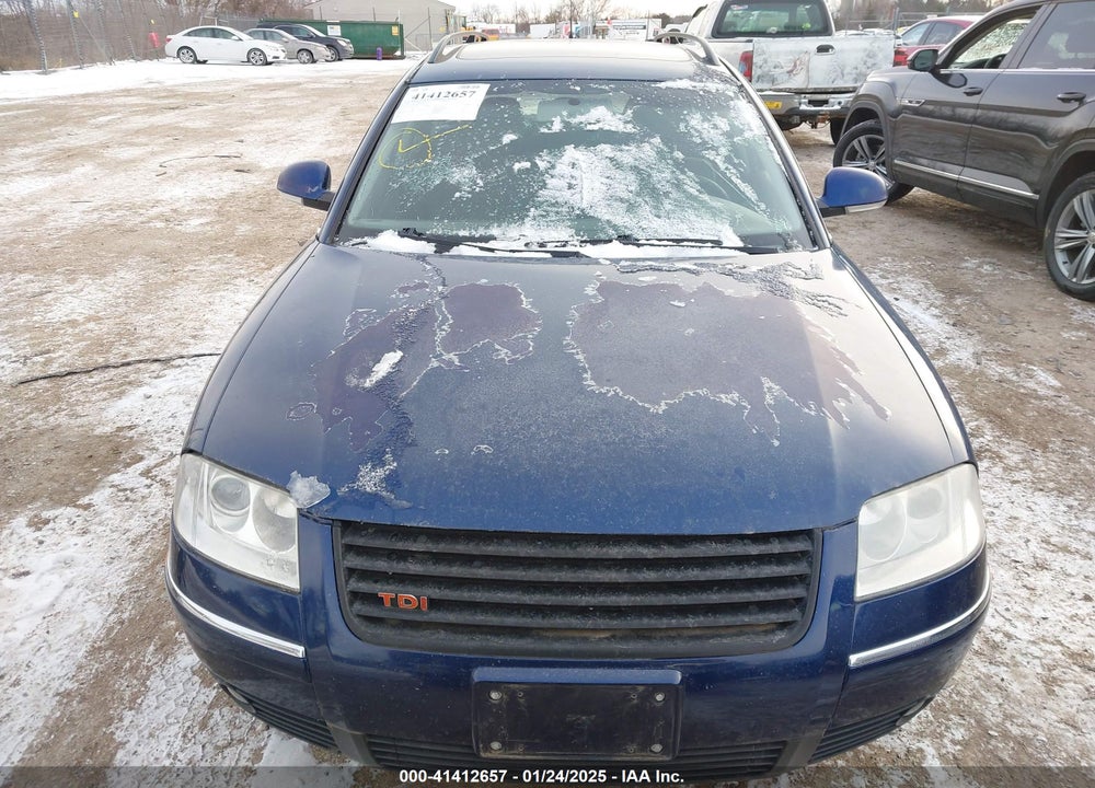 2004 VOLKSWAGEN PASSAT GLS TDI VIN: WVWVE63B94E263877