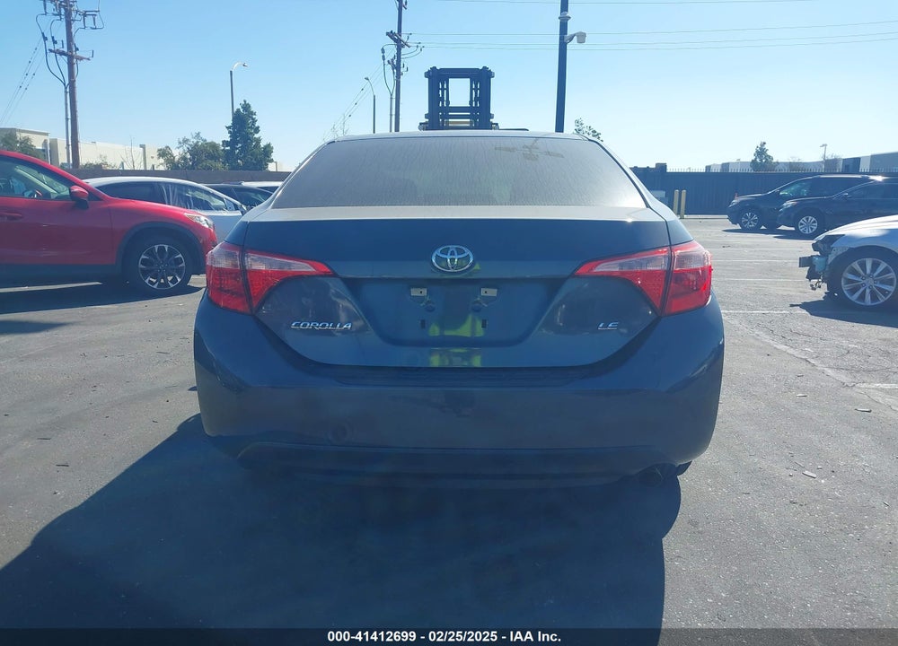 2017 TOYOTA COROLLA LE VIN: 5YFBURHE2HP718510