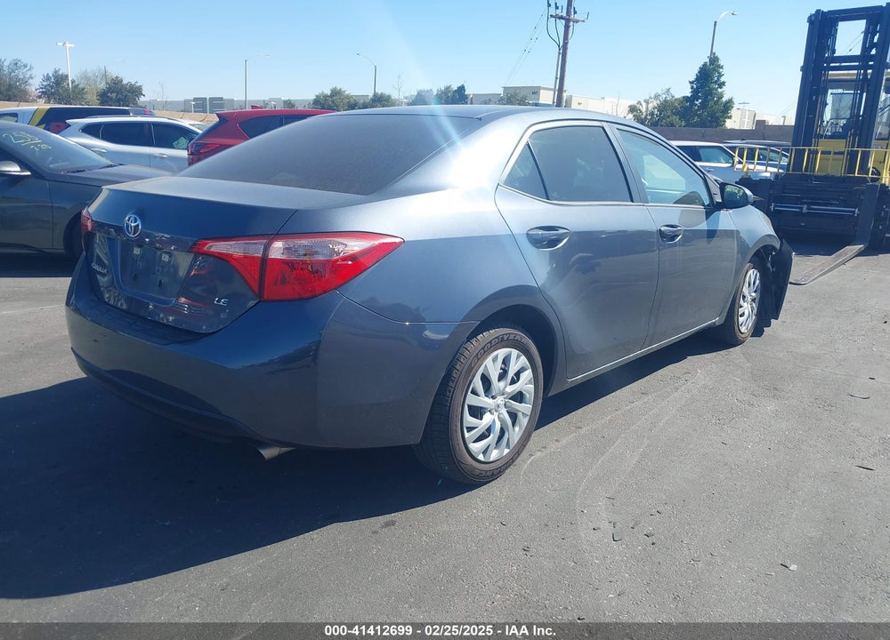 2017 TOYOTA COROLLA LE VIN: 5YFBURHE2HP718510