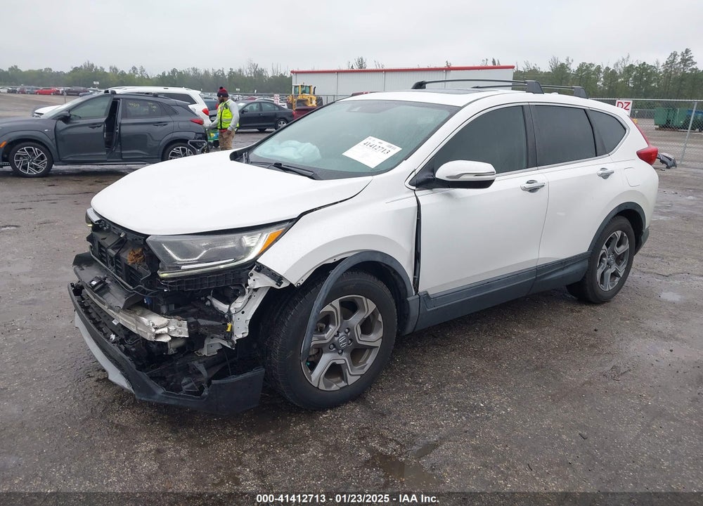 2019 HONDA CR-V EX-L VIN: 5J6RW1H83KL007400