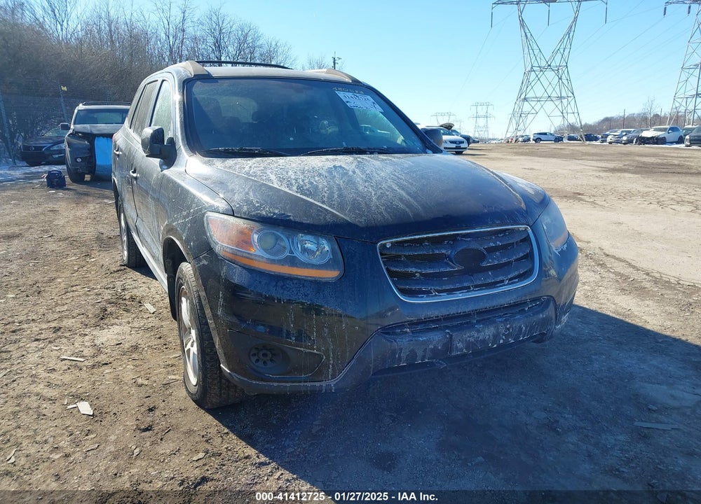 2010 HYUNDAI SANTA FE GLS VIN: 5NMSGDAB0AH380583