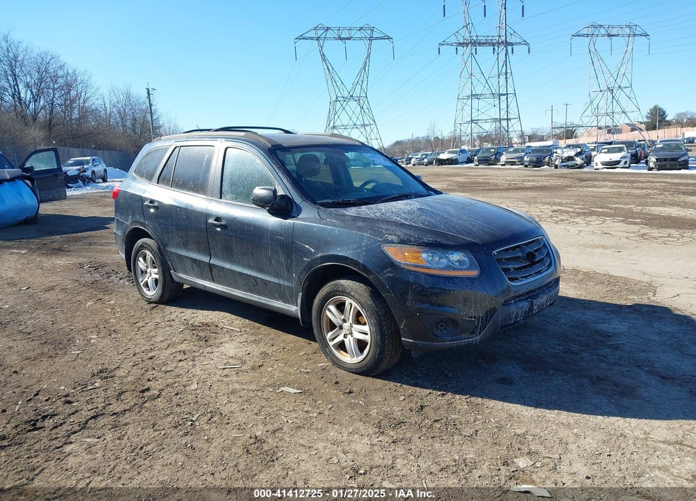 2010 HYUNDAI SANTA FE GLS VIN: 5NMSGDAB0AH380583
