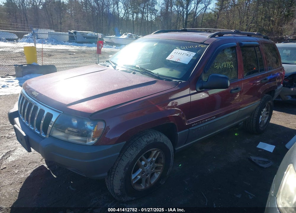 2002 JEEP GRAND CHEROKEE LAREDO VIN: 1J4GW48S92C284640
