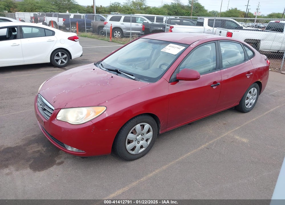 2007 HYUNDAI ELANTRA GLS/LIMITED/SE VIN: KMHDU46D97U050501