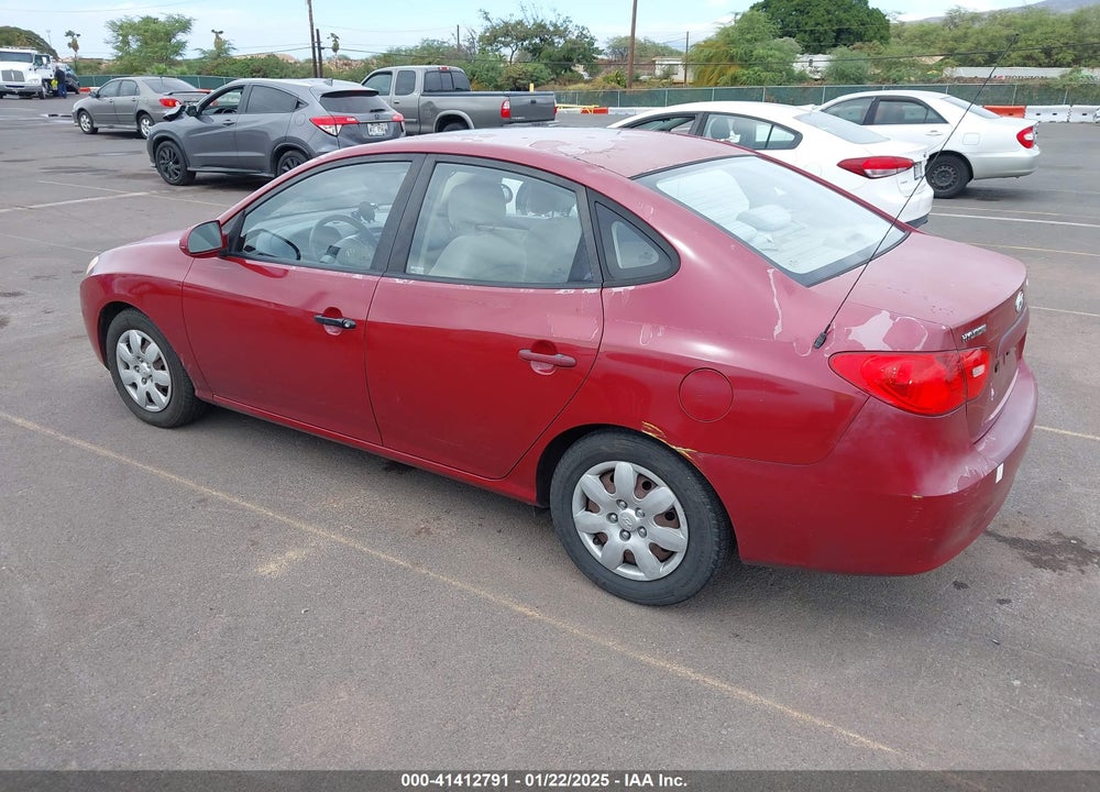 2007 HYUNDAI ELANTRA GLS/LIMITED/SE VIN: KMHDU46D97U050501