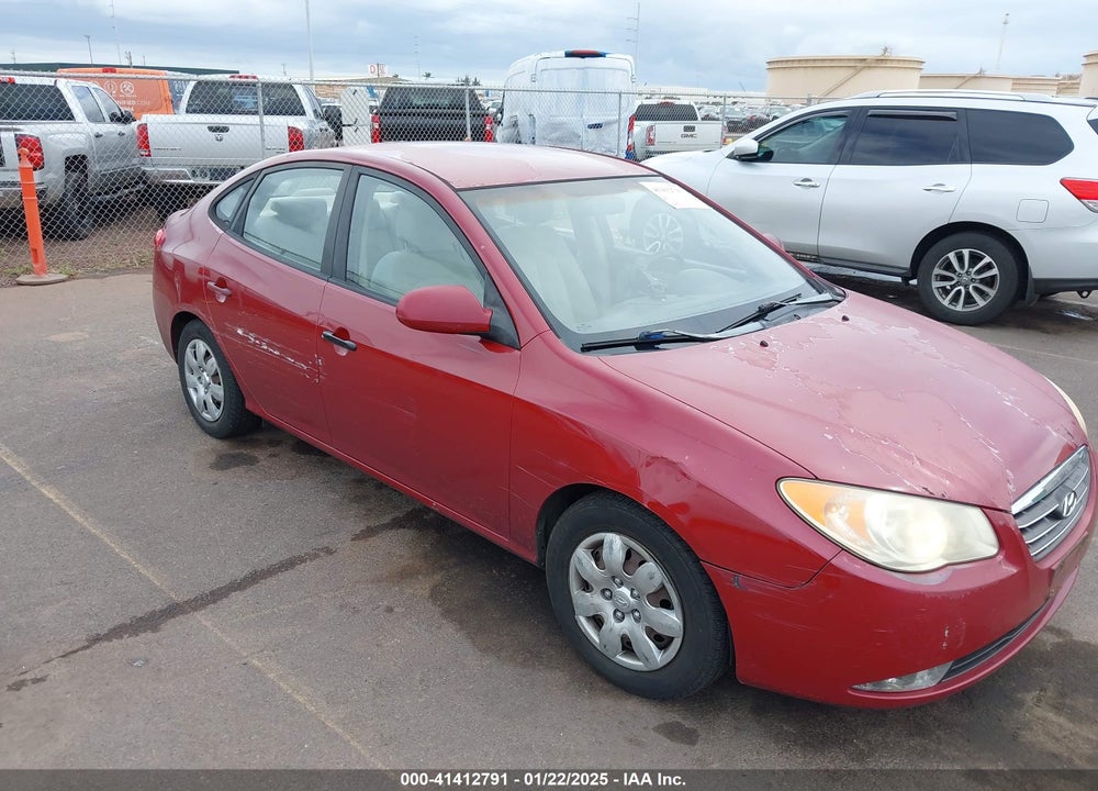 2007 HYUNDAI ELANTRA GLS/LIMITED/SE VIN: KMHDU46D97U050501