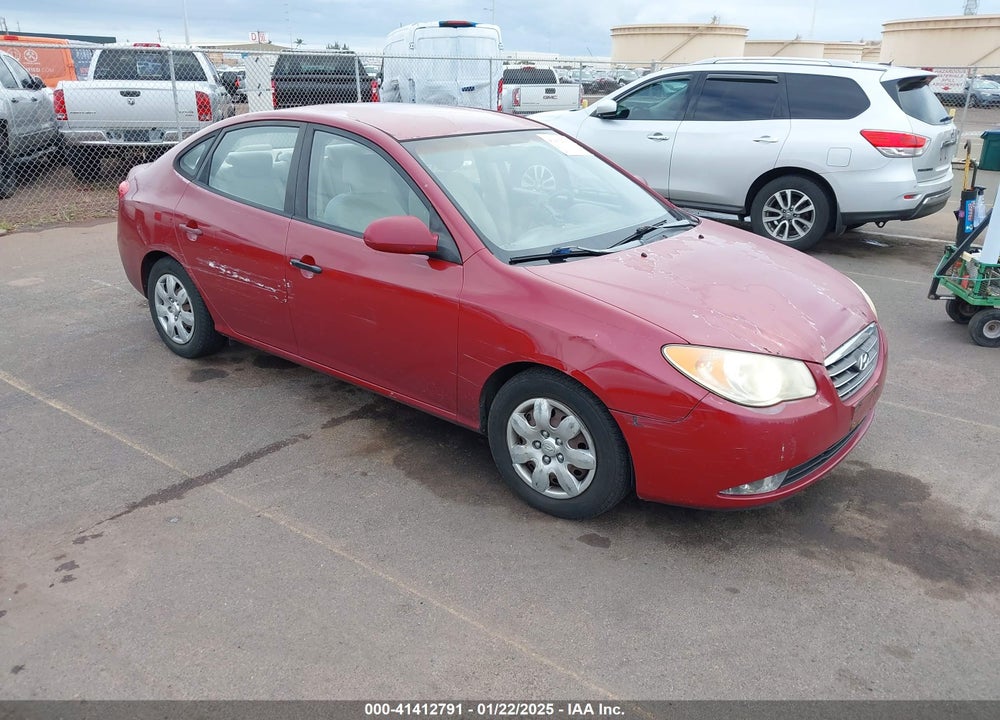 2007 HYUNDAI ELANTRA GLS/LIMITED/SE VIN: KMHDU46D97U050501