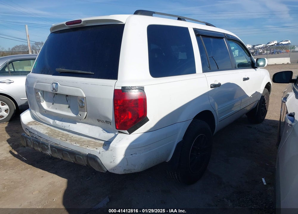 2004 HONDA PILOT EX-L VIN: 2HKYF18554H552111