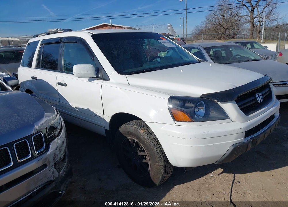 2004 HONDA PILOT EX-L VIN: 2HKYF18554H552111