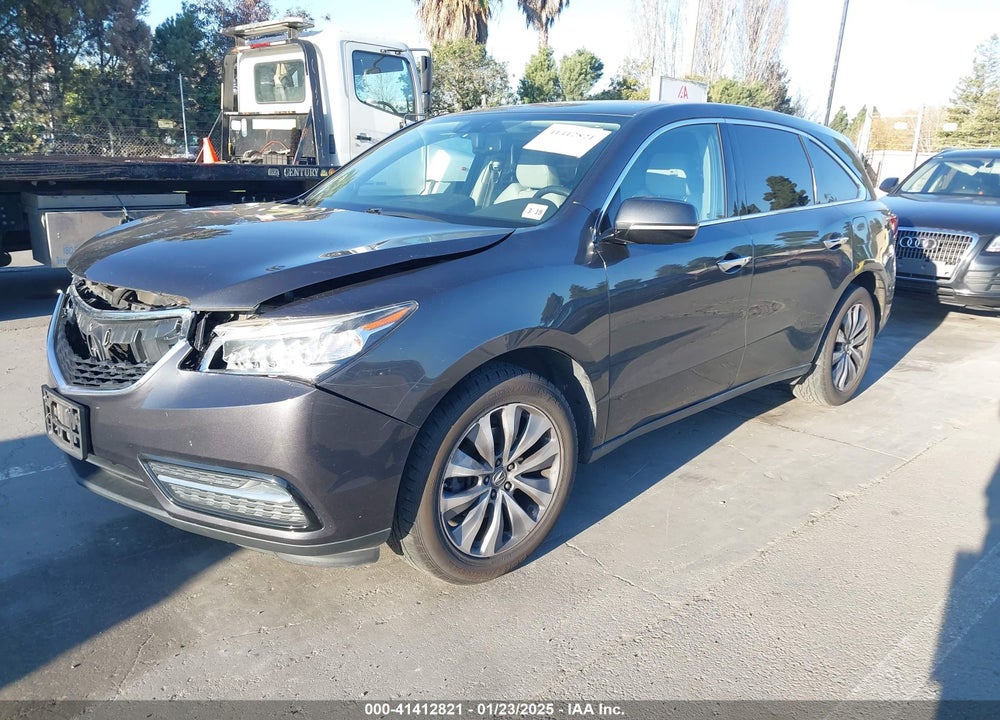 2014 ACURA MDX TECHNOLOGY PACKAGE VIN: 5FRYD4H45EB039857