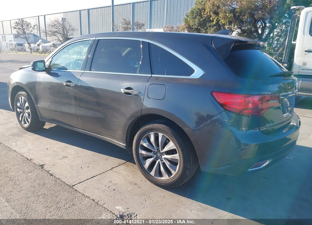2014 ACURA MDX TECHNOLOGY PACKAGE VIN: 5FRYD4H45EB039857