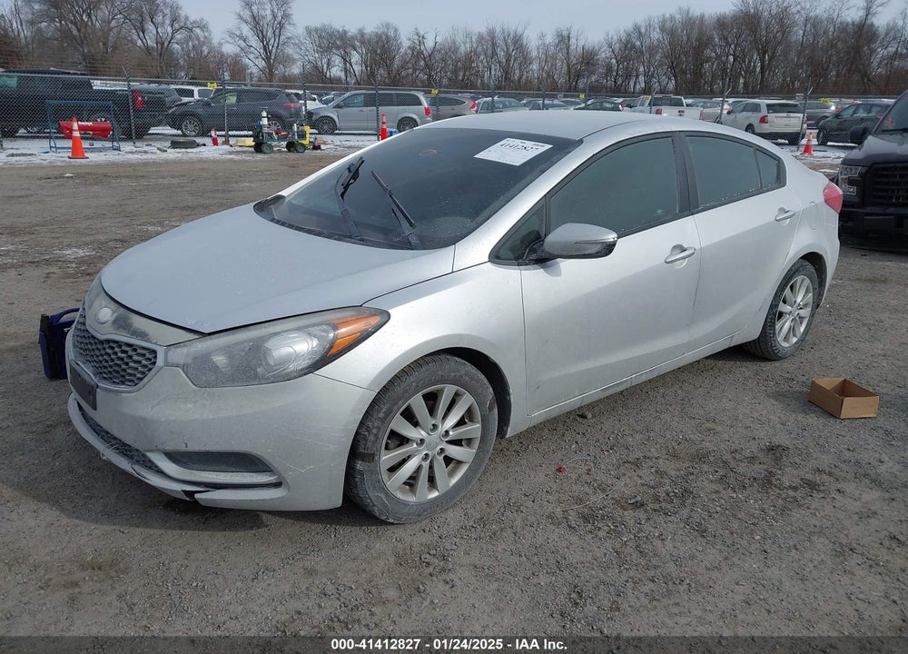2014 KIA FORTE VIN: KNAFX4A6XE5143335