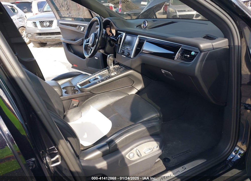 2015 PORSCHE MACAN S VIN: WP1AB2A56FLB67232