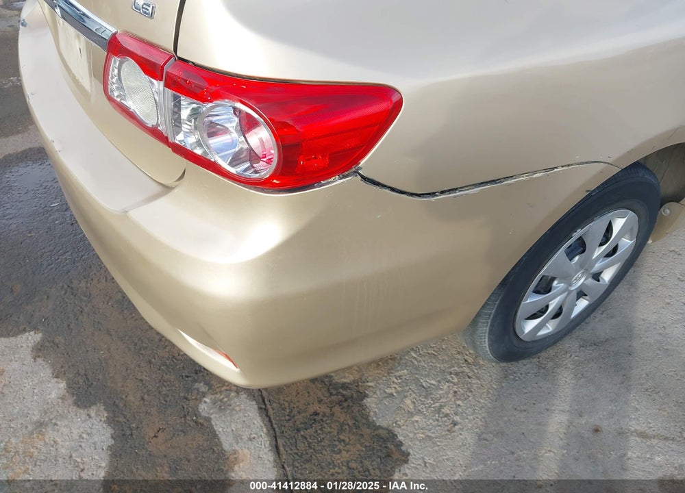 2011 TOYOTA COROLLA LE VIN: JTDBU4EE0B9160502