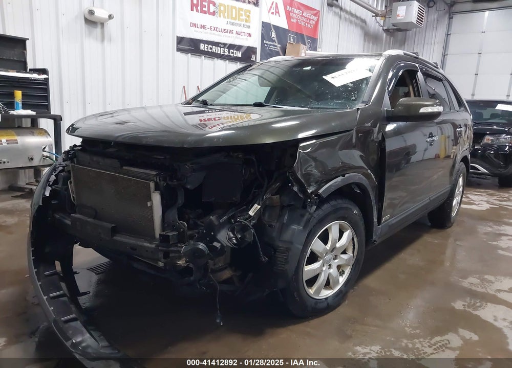 2012 KIA SORENTO LX VIN: 5XYKTDA63CG219608