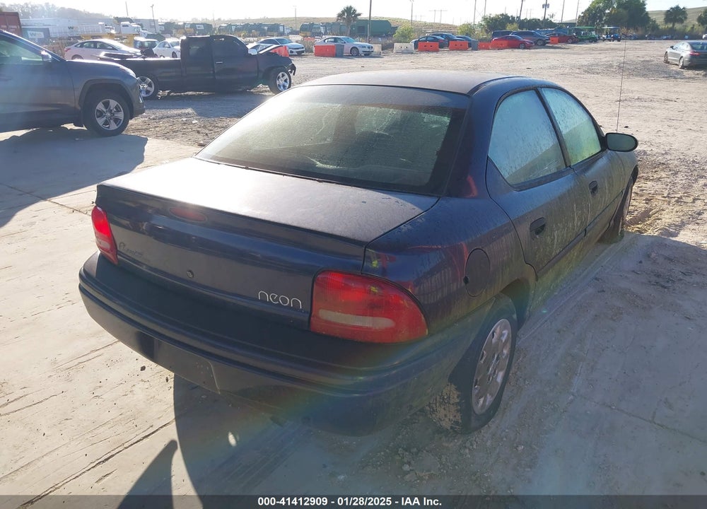 1999 PLYMOUTH NEON COMPETITION/HIGHLINE VIN: 1P3ES47C1XD101526