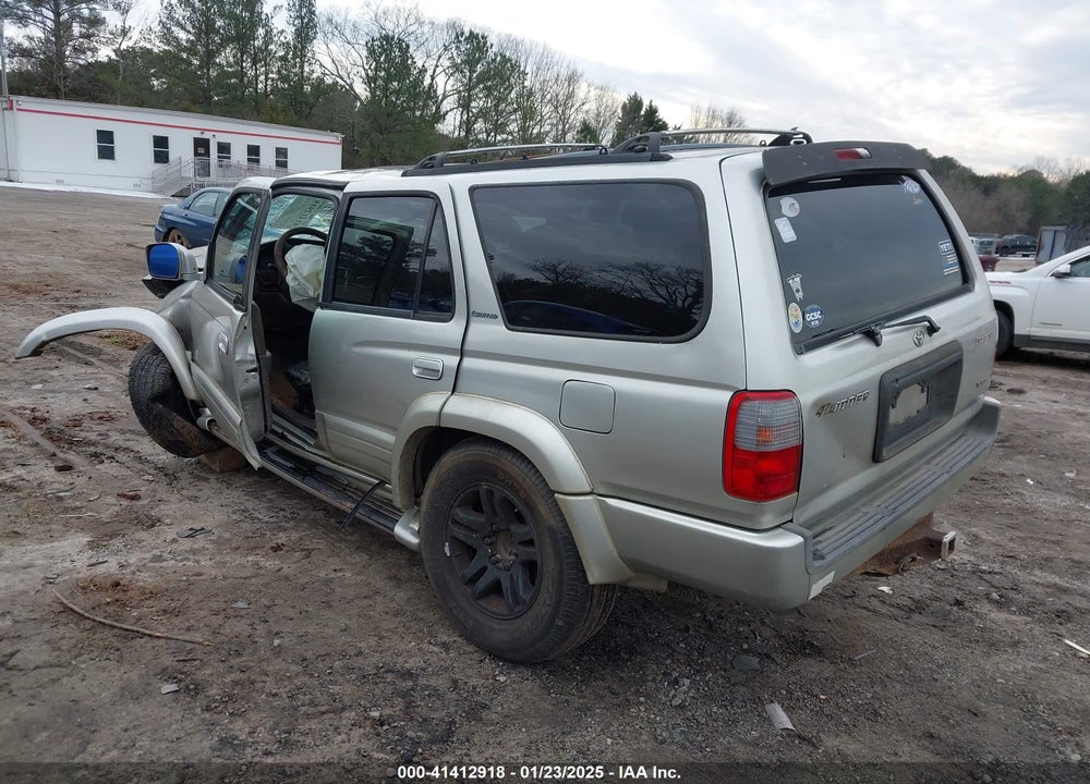 2000 TOYOTA 4RUNNER LIMITED V6 VIN: JT3GN87R6Y0162881