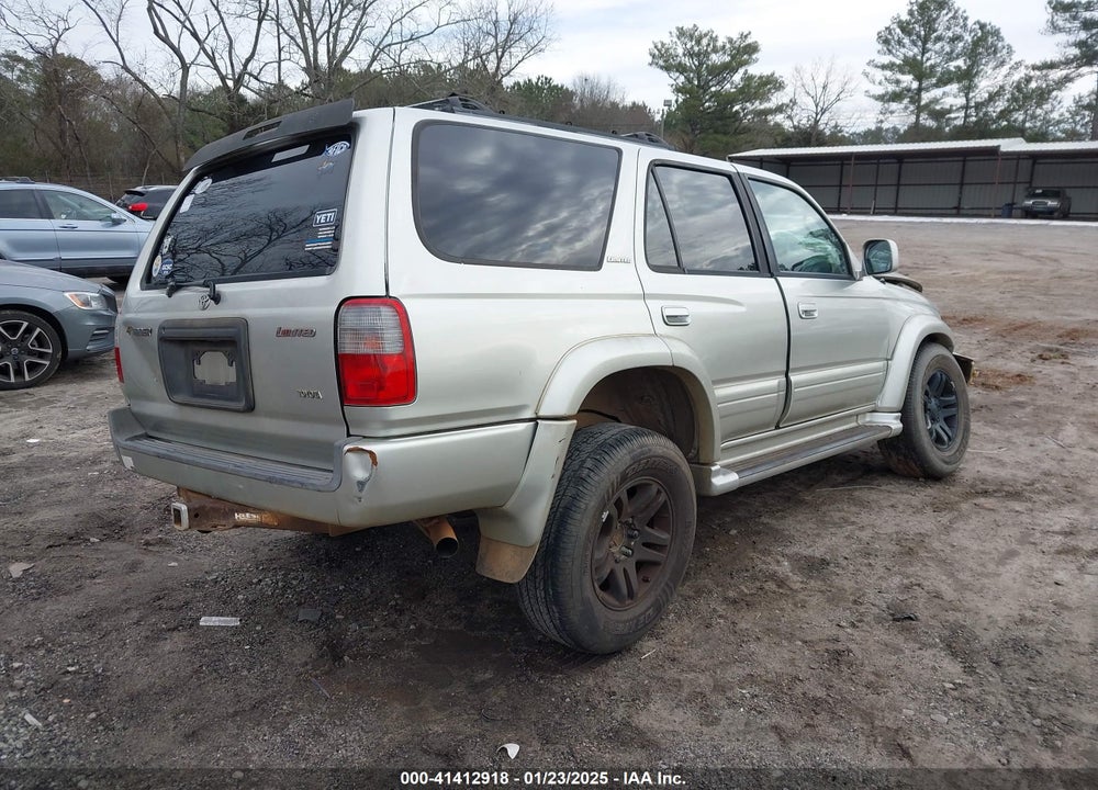 2000 TOYOTA 4RUNNER LIMITED V6 VIN: JT3GN87R6Y0162881