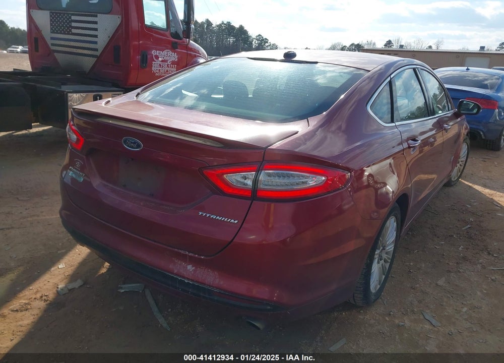 2013 FORD FUSION ENERGI VIN: 3FA6P0SU5DR373522