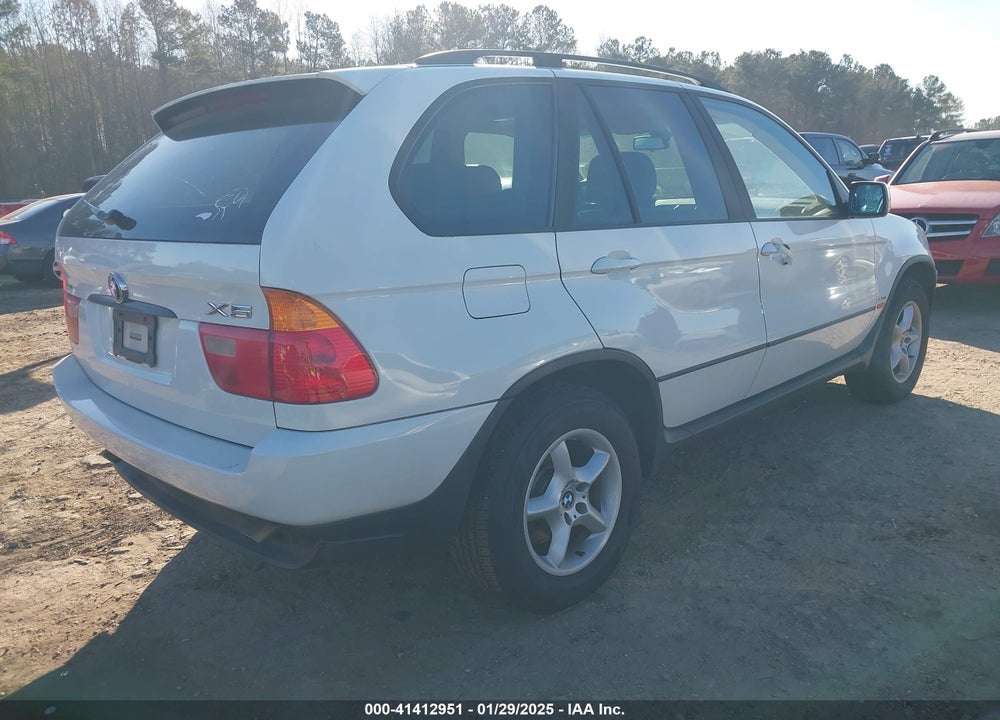 2002 BMW X5 3.0I VIN: 5UXFA53502LV72715