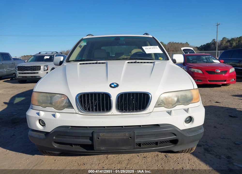 2002 BMW X5 3.0I VIN: 5UXFA53502LV72715