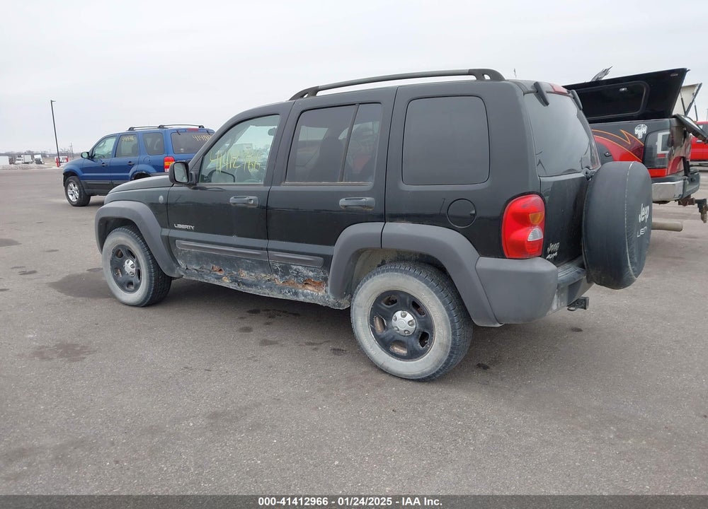 2004 JEEP LIBERTY VIN: 1J4GL48KX4W260793