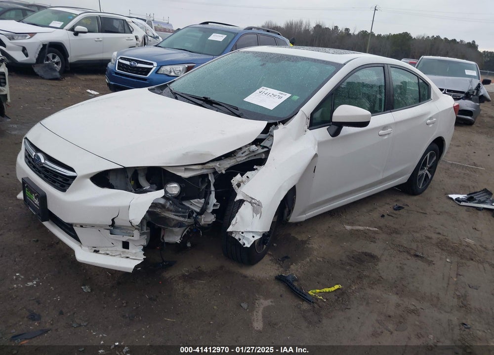 2021 SUBARU IMPREZA VIN: 4S3GKAD69M3605149