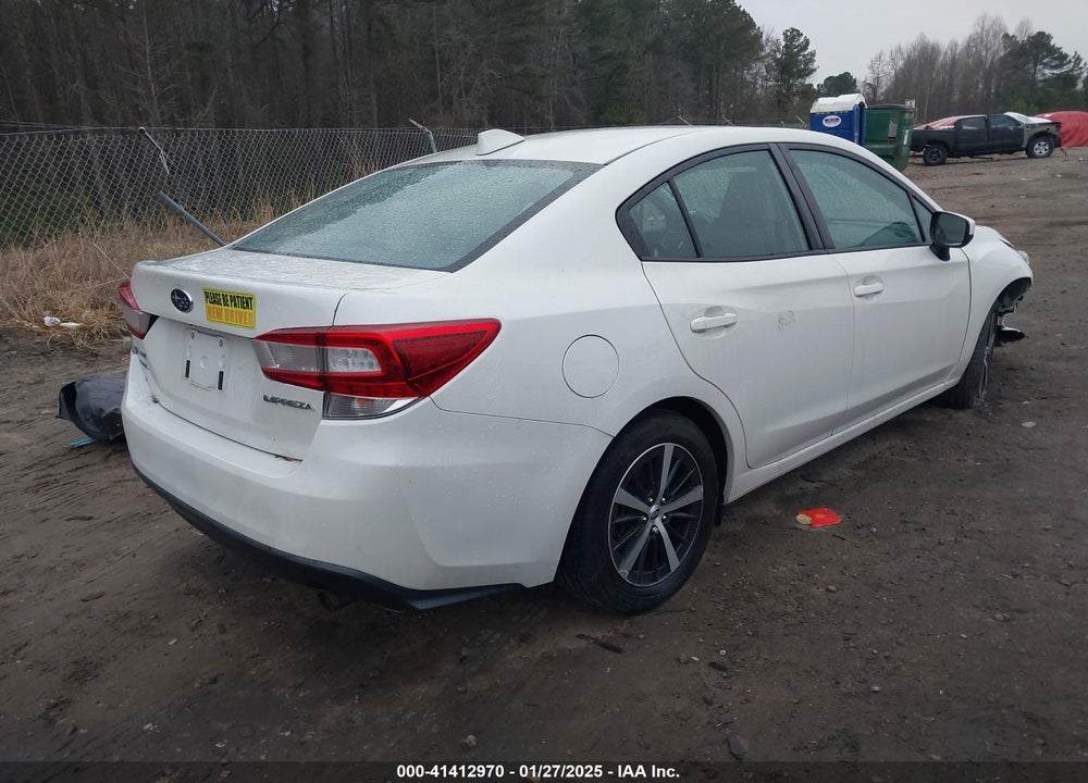 2021 SUBARU IMPREZA VIN: 4S3GKAD69M3605149