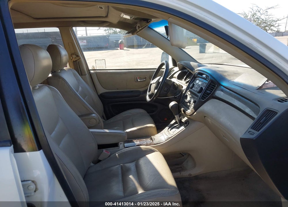 2003 TOYOTA HIGHLANDER LIMITED V6 VIN: JTEGF21A230079638
