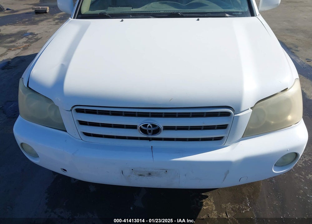 2003 TOYOTA HIGHLANDER LIMITED V6 VIN: JTEGF21A230079638