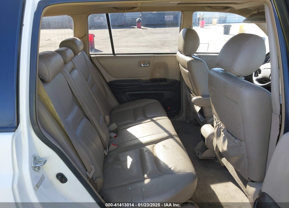 2003 TOYOTA HIGHLANDER LIMITED V6 VIN: JTEGF21A230079638